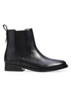 Coach Women's Maeve 25mm Leather Ankle Boots In Black
