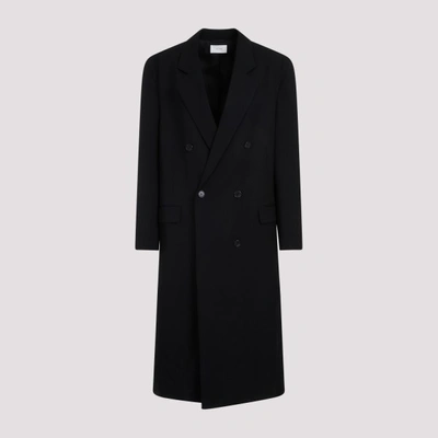 The Row Andy Coat In Blk Black