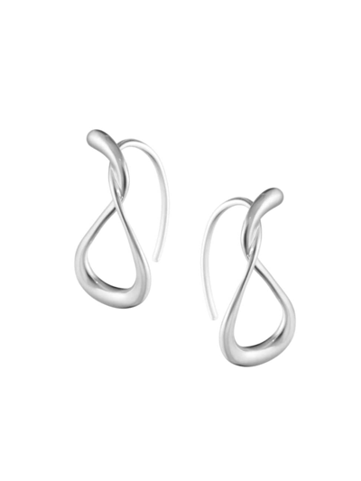 Georg Jensen Women's Mercy Sterling Silver Small Twisted Drop Earrings