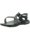 CHACO ZCLOUD WOMENS STRIPED SLINGBACK ANKLE STRAP