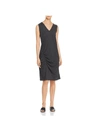 KENNETH COLE WOMENS JERSEY V-NECK CASUAL DRESS