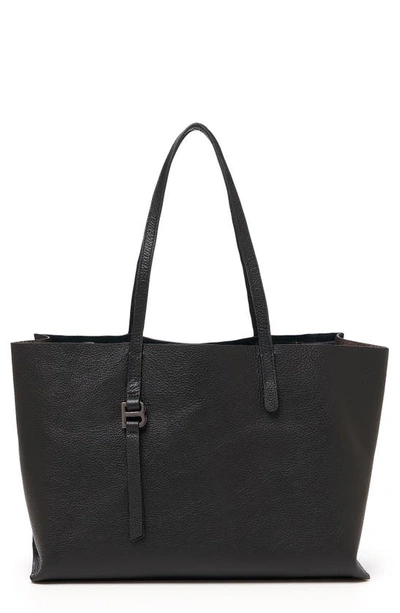 Botkier Baxter East/west Large Leather Tote In Black