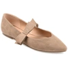 Journee Collection Collection Women's Aizlynn Flat In Grey