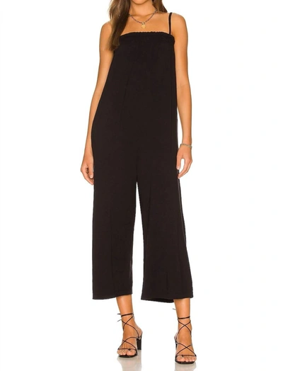 Sundry Spaghetti Strap Jumpsuit In Black