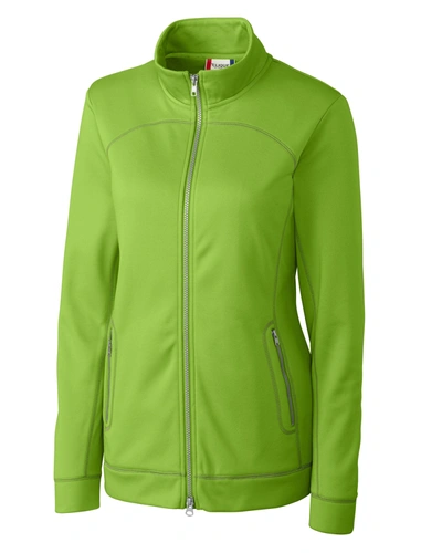 Clique Ladies Helsa Full Zip Jacket In Green