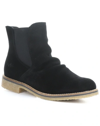 Bos. & Co. Beat Suede Boot In Black