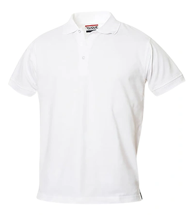 Clique Men's Evans Polo Shirt In White