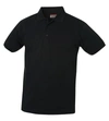 Clique Addison Youth Polo In Black