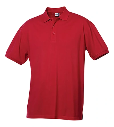 Clique Men's Evans Polo Shirt In Red