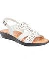 Easy Street Bolt Sandals In White