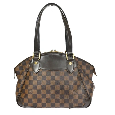 Pre-owned Louis Vuitton Verona Canvas Shoulder Bag () In Brown