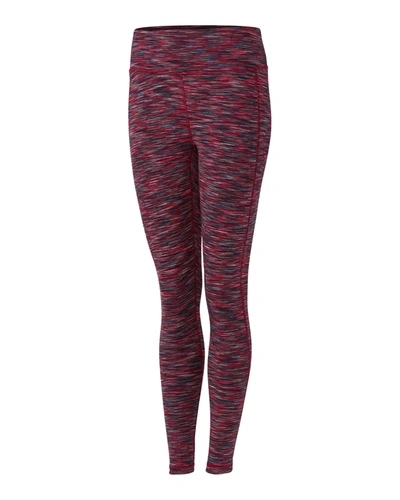 Clique Bolt Active Spacedye Leggings In Silver