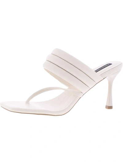 French Connection Valerie Sandal In White