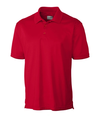 Clique Men's Oslo Piqué Polo Shirt In Red