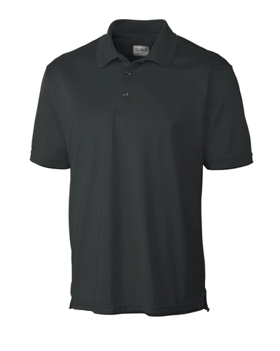 Clique Men's Oslo Piqué Polo Shirt In Black