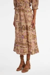Marie Oliver Estine Wrap Skirt In Amethyst Tile In Multi
