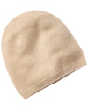 PHENIX SOLID SLOUCH CASHMERE BEANIE