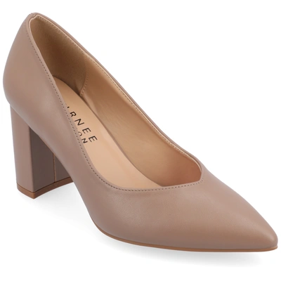 JOURNEE COLLECTION COLLECTION WOMEN'S NARROW WIDTH SUPERNATURAL TRU COMFORT FOAM SIMONNE PUMPS COOL SHADES