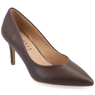 JOURNEE COLLECTION COLLECTION WOMEN'S WIDE WIDTH SUPERNATURAL TRU COMFORT FOAM GABRIELLA PUMPS COOL SHADES