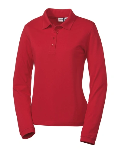 Clique Ladies' Elmira Shirt In Red