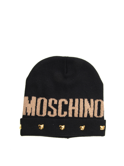 Moschino Hat In Black
