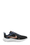 Nike Women's Downshifter 12 Road Running Shoes In Black/ Red Bronze/ Blue