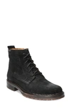 Mephisto Ladislas Zip Derby Boot In Black Old Velour