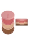 Kaja Face Bento Cream Bronzer, Powder Blush & Highlighter Sculpting Trio 02 Cloud Latte