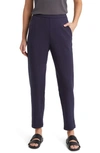 Eileen Fisher Tapered Ankle Pants In Nocturne