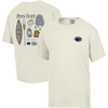 COMFORT WASH COMFORT WASH CREAM PENN STATE NITTANY LIONS CAMPING TRIP T-SHIRT