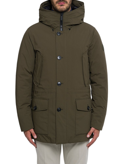 Woolrich Arctic Down Parka In Green