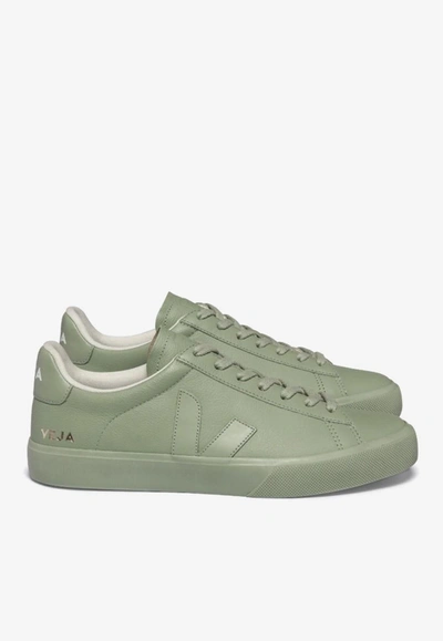 Veja Campo Low-top Trainers In Khaki