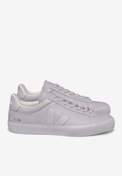 Veja Campo Low-top Sneakers In Gray
