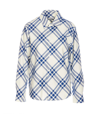 BURBERRY BURBERRY CHECKED LONG SLEEVED BUTTONED SHIRT