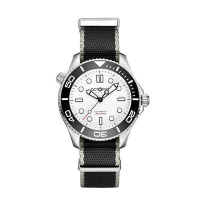 Pre-owned Octopus Men Automatic Watch Pilot Mechanical Wristwatch Pt5000 30bar Luminous