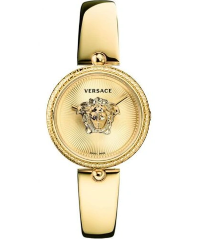 Pre-owned Versace Women's Vecq00618 Palazzo Empire 34mm Quartz Watch