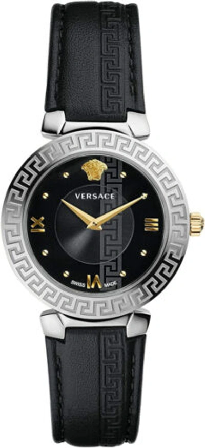 Pre-owned Versace Women's V16020017 Daphnis 35mm Quartz Watch