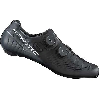 Pre-owned Shimano Mens Rc903 S-phyre Road Cycling Shoes - Black
