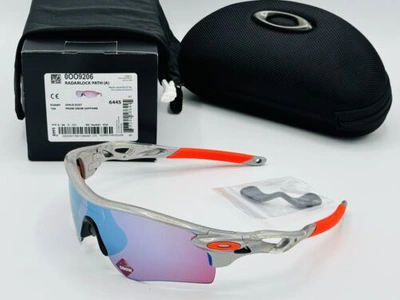 Pre-owned Oakley Radarlock Path (a) Sunglasses Space Dust Prizm Snow Sapphire Olympics Ed.