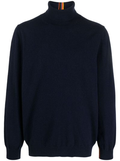 Paul Smith Cashmere Sweater In Blue