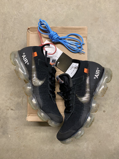 Pre-owned Nike X Off White Nike Off White Vapor Max Shoes In Black