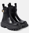 DOLCE & GABBANA LEATHER CHELSEA BOOTS