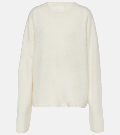 Lisa Yang Natalia Brushed Cashmere Sweater In Neutrals