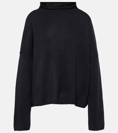 Lisa Yang Sandy Cashmere Mockneck Sweater In Black