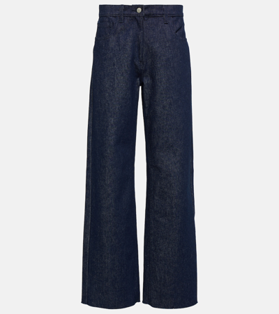 Magda Butrym High-rise Straight Jeans In Blau