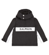 Balmain Logo Ski Jacket In Black