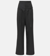 ISABEL MARANT STAYA WOOL WIDE-LEG PANTS