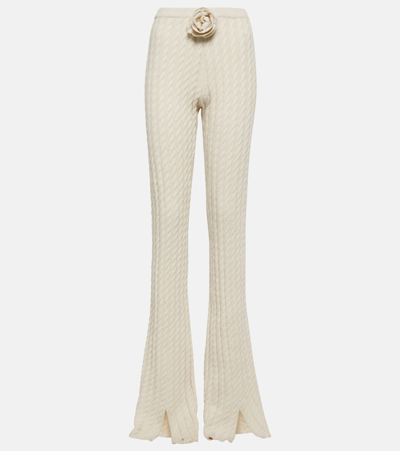 Magda Butrym Schlaghose In White
