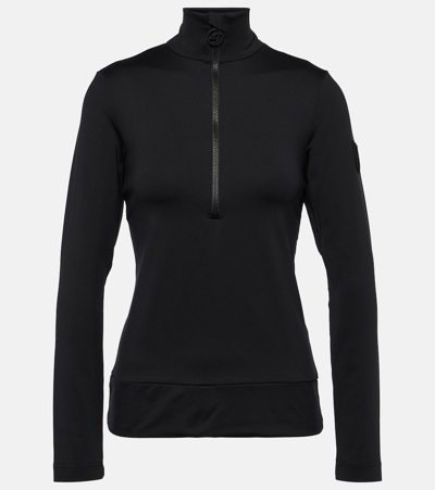 Toni Sailer Wieka Half-zip Top In Black