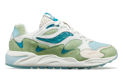 Pre-owned Saucony Grid Shadow 2 Creek Marsh In Creek/marsh